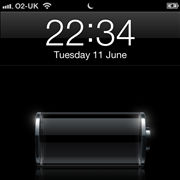 Picture Of Battery Screen Of Mobile